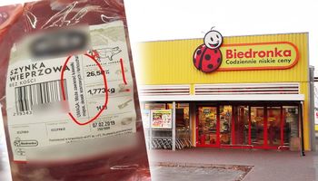 Klienci oszukani etykietą mięsa z Biedronki: „może zawierać fragmenty desek i łańcucha”