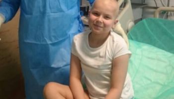 9-letnia Hania walczy z białaczką. Dziewczynce udało się pokonać koronawirusa