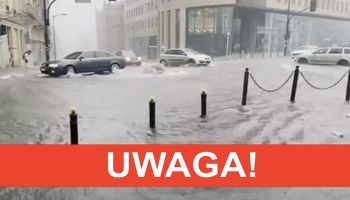 Warszawa zalana