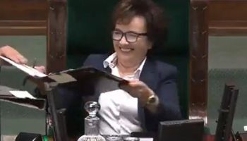 atak śmiechu marszałek Sejmu