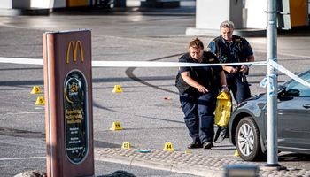 Strzelanina niedaleko Sztokholmu