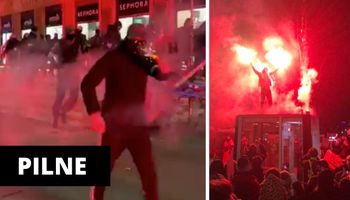 Warszawa: Pseudokibice zaatakowali protestujących. Są pierwsze ofiary
