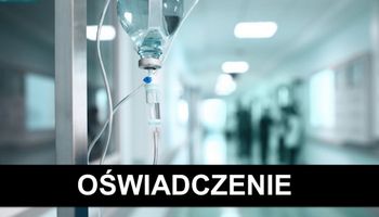 Oświadczenie szpitala