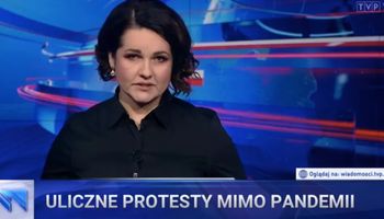 TVP straszy w „Wiadomościach”. Przez protesty odbiorą rodzinom 500 plus?!