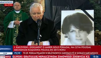 Mocne słowa Kaczyńskiego na mszy za matkę. „Atakuje nasz kraj, ojczyznę, naród”