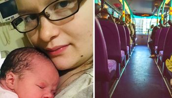 Kobieta karmiła piersią w autobusie. Kierowca wyrzucił ją z pojazdu