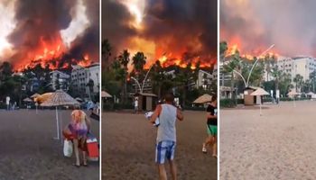 Polacy uciekają z Turcji przed pożarami. „Z nieba cały czas spada popiół”