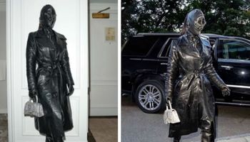 Kontrowersyjna stylizacja Kim Kardashian. Wybrała nietypowe nakrycie głowy