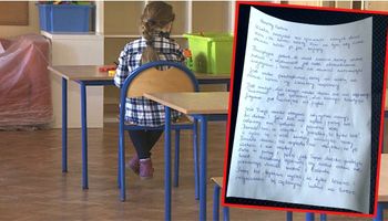 Brak słów! Nauczyciel wysyła dzieci do domu z odręcznie napisanym listem