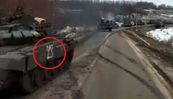 Nietypowe oznaczenia na rosyjskich czołgach
