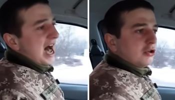 Ukraiński żołnierz śpiewa poruszającą pieśń. „Nie płacz za mną, jeśli zginę”