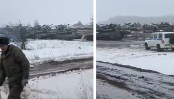 Wojsko przy granicy białorusko-ukraińskiej. Zdjęcia satelitarne budzą niepokój