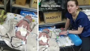 Dramat noworodków w ukraińskim szpitalu. W sieci pojawił się poruszający film