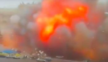 Potężny wybuch w Charkowie