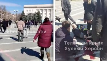 Rosjanie strzelają do protestujących