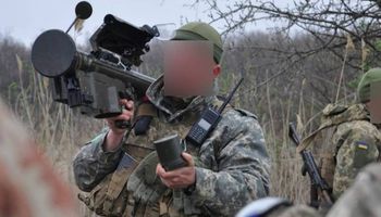 Ukraiński żołnierz zestrzelił trzy maszyny
