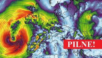 Cyklon Georgina zbliża się do Polski