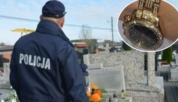 Atak hien cmentarnych w Łodzi
