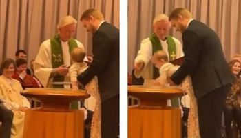Zachowanie dziecka podczas chrztu