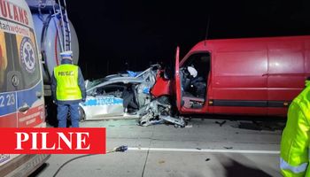 Koszmarny wypadek na autostradzie A4