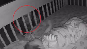 Przerażające nagranie z pokoju dziecka