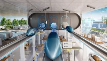 Oto Hyperloop — kolej przyszłości.  Rozpędzi się nawet do 1100 km/h