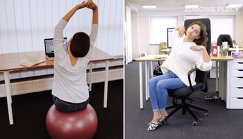 8 szybkich sposobów na ból pleców dla osób pracujących przy biurku