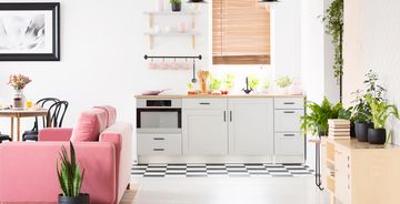 Salon z aneksem kuchennym