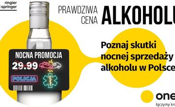 Onet pokazuje "prawdziwą cenę alkoholu"