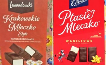 W niemieckich sklepach słodycze à la Ptasie Mleczko. Szef Wedla: podobieństwo oczywiste