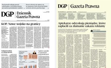 Odświeżony "Dziennik Gazeta Prawna". Nowy layout i format