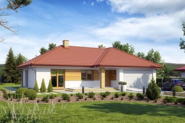  Projekt domu TK32 (WAK1023) - projekt domu parterowego - Zdjęcie 4