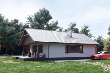  Projekt domu Baba Jaga (56) (KRD2016) - projekt domu parterowego - Zdjęcie 3