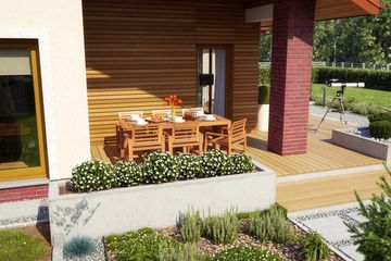  Projekt domu TK33 (WAK1035) - projekt domu parterowego - Zdjęcie 3