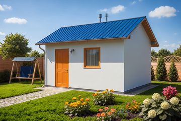  Projekt budynku gospodarczego G1 - Budynek gospodarczy (PRA1000) - projekt budynku parterowego - Zdjęcie 1