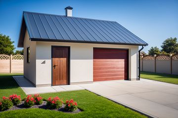  Projekt budynku gospodarczego G4 - Budynek gospodarczy (PRA1003) - projekt budynku parterowego - Zdjęcie 1