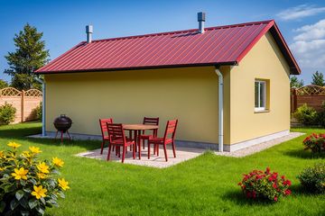  Projekt budynku gospodarczego G5 - Budynek gospodarczy (PRA1004) - projekt budynku parterowego - Zdjęcie 2