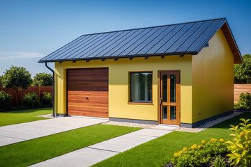  Projekt budynku gospodarczego G6 - Budynek gospodarczy (PRA1005) - projekt budynku parterowego - Zdjęcie 1