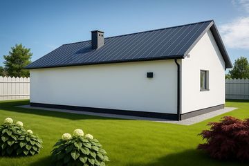  Projekt budynku gospodarczego G8 - Budynek gospodarczy (PRA1007) - projekt budynku parterowego - Zdjęcie 2