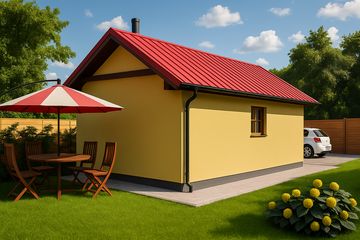  Projekt garażu G11 - Budynek garażowy (PRA1010) - projekt garażu parterowego - Zdjęcie 2