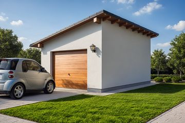  Projekt garażu G12 - Budynek garażowy (PRA1011) - projekt garażu parterowego - Zdjęcie 1