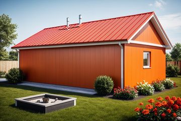  Projekt budynku gospodarczego G18 - Budynek gospodarczy (PRA1017) - projekt budynku parterowego - Zdjęcie 2