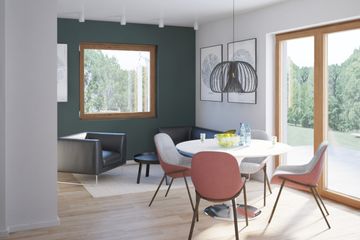  Projekt domu Miłków (KRP1249) - projekt domu parterowego - Zdjęcie 4