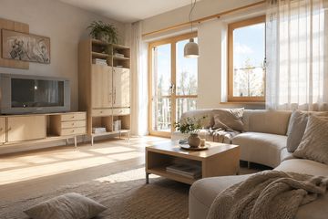 Projekt domu Krab (377) - parterowy z poddaszem dom o powierzchni 92,90 m², dach dwuspadowy - ujęcie 7
