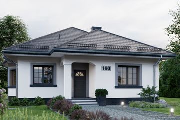  Projekt domu APS 190 (LUA1242) - projekt domu parterowego - Zdjęcie 3