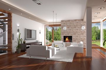  Projekt domu Południowy (WAH1040) - projekt domu z pełnym piętrem - Zdjęcie 7