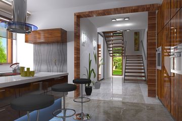  Projekt domu Południowy (WAH1040) - projekt domu z pełnym piętrem - Zdjęcie 8