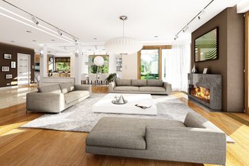  Projekt domu Wiola (WAH1087) - projekt domu z pełnym piętrem - Zdjęcie 3