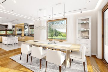  Projekt domu Wiola (WAH1087) - projekt domu z pełnym piętrem - Zdjęcie 6