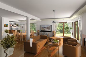  Projekt domu Topaz (WAH1097) - projekt domu z pełnym piętrem - Zdjęcie 6